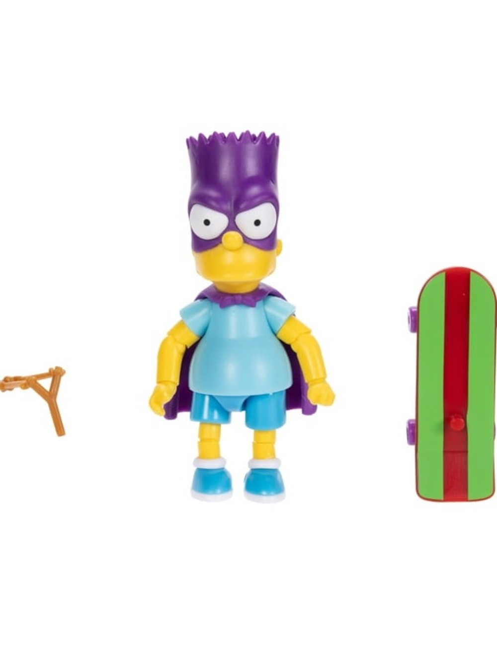 NIB The Simpsons Bartman Figure w/ Skateboard & Slingshot💎 - Picture 4 of 8